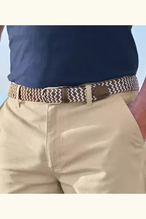 Atlas For Men Ceinture Tressée Stretch Confort