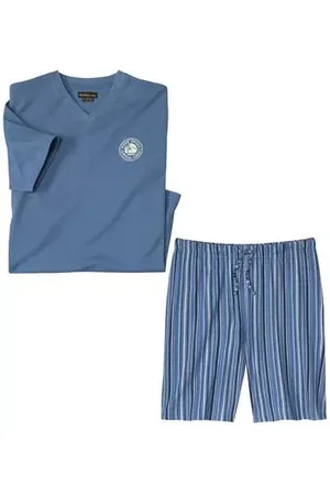Atlas For Men Pyjashort Rayé Tropic
