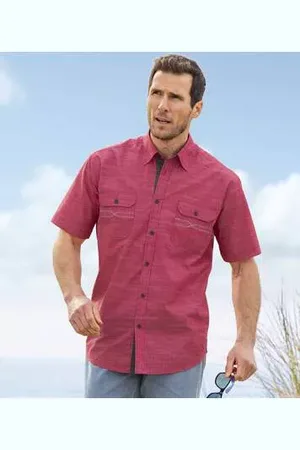 Atlas For Men La Chemise Manches Courtes Fantaisie