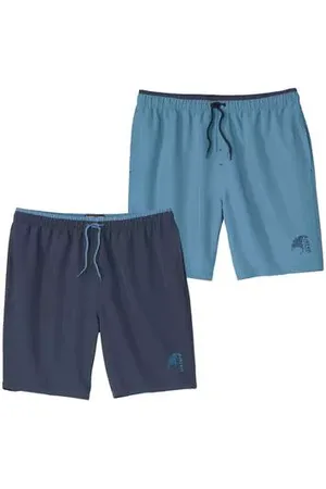 Atlas For Men Lot de 2 Shorts de Bain Pacific Ray