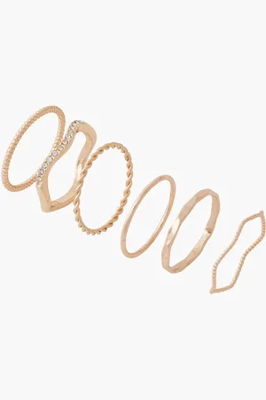 Balaboosté Set de 6 bagues Basic Nude