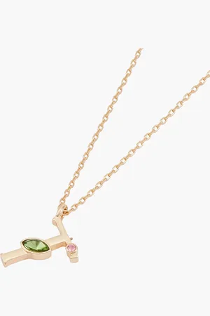 Balaboosté Collier pendentif lettre T