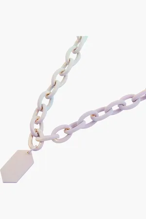 Balaboosté Collier pendant géométrique Pastel Spray