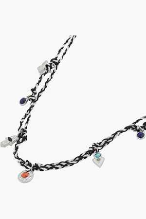 Balaboosté Collier cordon à breloques Apache
