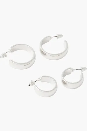 Balaboosté Set de 2 paires de créoles