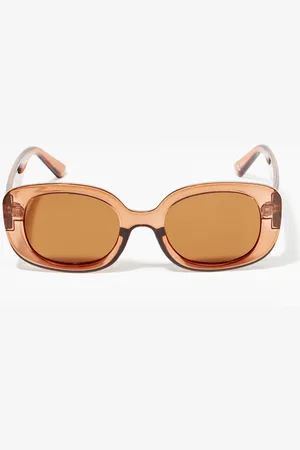 Balaboosté Lunettes de soleil rectangulaires - marron - cat. UV 3