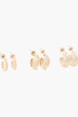 Balaboosté Set de 3 petites créoles