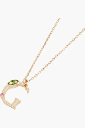 Balaboosté Collier G Alphabet doré