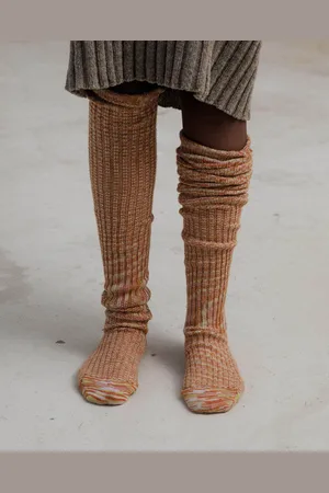 Baserange Chaussettes Hautes Twist