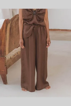 Baserange Pantalon Sepia