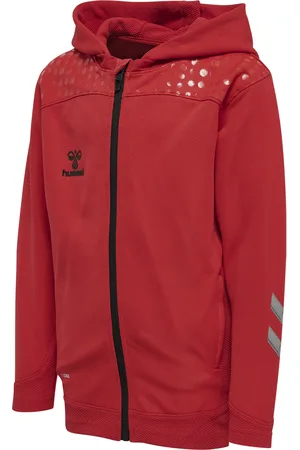 Hummel Sweatshirt à capuche Zip enfant Lead Poly
