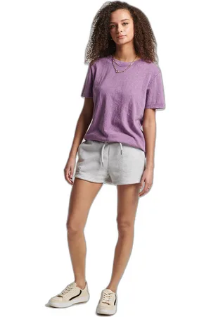 Superdry Short en jersey et coton bio femme Vintage Logo