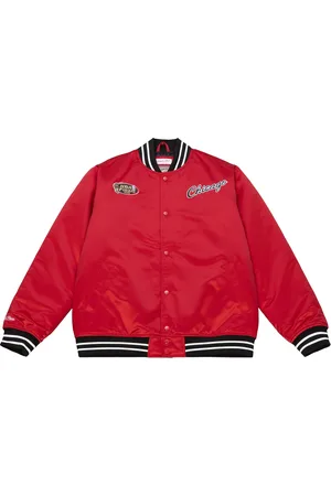 Mitchell & Ness Blouson satin épais Chicago Bulls