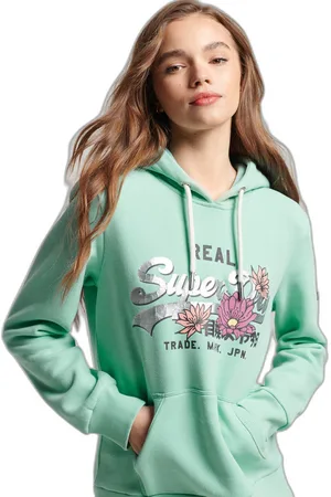 Superdry Sweatshirt à capuche femme Vintage Logo Narrative