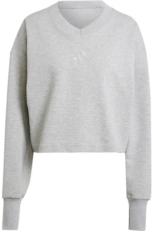 adidas Sweatshirt côtelé col V femme All Szn