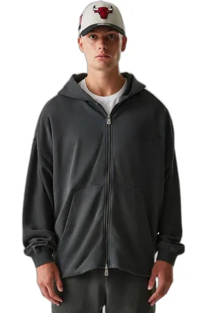 New Era Sweatshirt full zip Chicago Bulls Washed