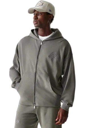 New Era Sweatshirt full zip Los Angeles Lakers Washed
