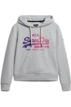 Superdry Sweatshirt à capuche femme Tonal Vintage Logo Graphic