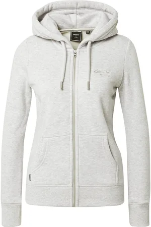 Superdry Sweatshirt à capuche zippé femme Vintage Logo
