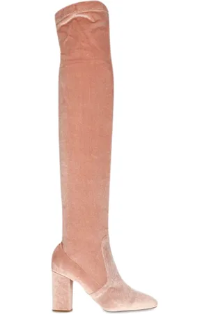 Aquazzura Cuissardes en Velours - Talon 8.5 cm