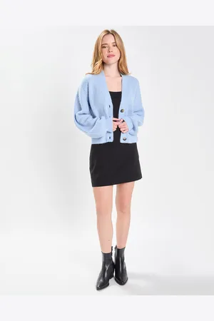 Galeries Lafayette Jupe mini Forme A Sixty noire