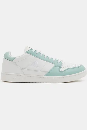 Le Coq Sportif Baskets en Cuir Breakpoint blanc/vert