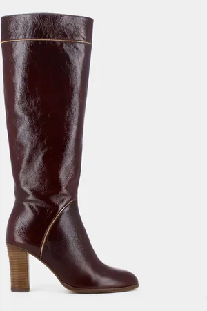 Jonak Bottes en Cuir Doroteo - Talon 8.5 cm