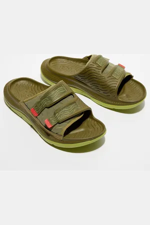 Hoka One One Sandales Ora Luxe vertes