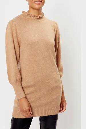 See u soon Robe Pull en Angora & Laine mélangés Iris