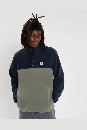 Element Blouson Polaire à enfiler Abenaki bleu/vert