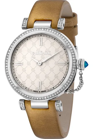 BALDININI Montre Femme en Cuir & cristaux Swarovski Dona nude