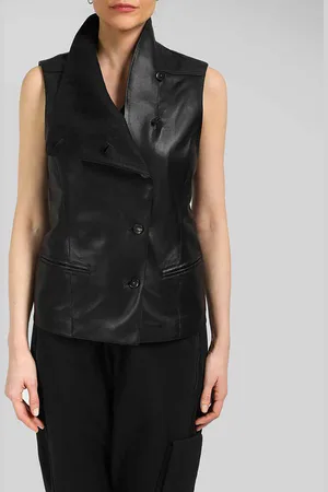 AMERICO VESPUCCI Veste 100% Cuir
