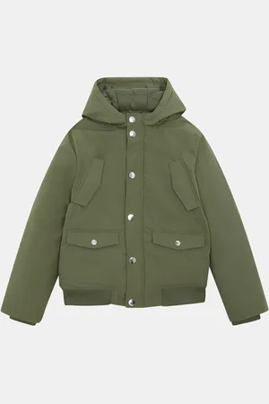 Galeries Lafayette Blouson court déperlant Nino à capuche
