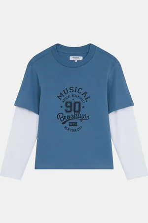 Galeries Lafayette T-Shirt en Coton Noé bicolore /blanc