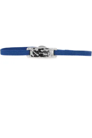 Les Interchangeables Bracelet Plaque Ruban Granite Strass