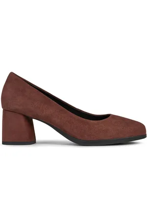 Geox Escarpins en Velours de Cuir Calinda - Talon 5.8 cm