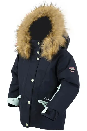 Degre 7 Veste de ski Mellow col fausse fourrure