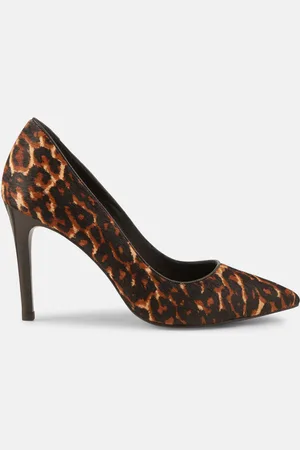 Minelli Escarpins en Cuir façon poulain Louise - Talon 9 cm