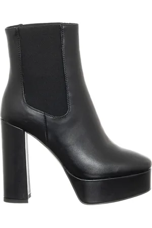 LORETTA Chelsea Boots Rita noires - Talon 12 cm