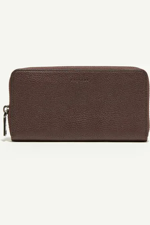 Coach Compagnon Homme en Cuir Accordion - 9.9x18.9 cm