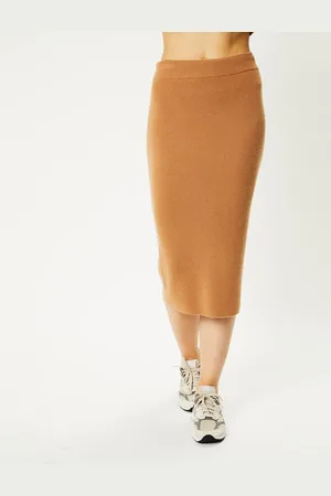 Galeries Lafayette Jupe crayon 100% Cachemire Doris
