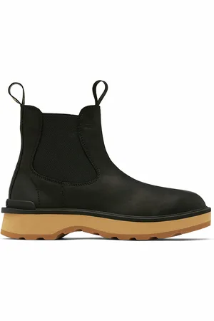 sorel Chelsea boots en Velours de Cuir Hi-Line noires