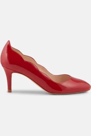 Minelli Escarpins en Cuir Elo rouges - Talon 6 cm