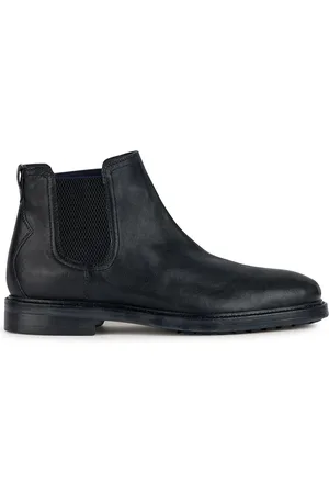 Geox Chelsea boots en Cuir Aurelio noires