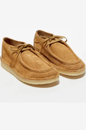 Clarks Derbies en Velours de Cuir Desert Nomad