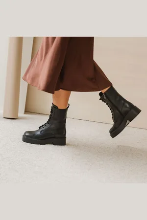 Jonak Boots en Cuir Ibras noires - Talon 5 cm