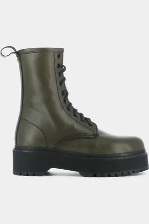 Jonak Boots en Cuir Rosso marron - Talon 5 cm
