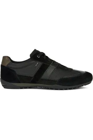 Geox Baskets en Cuir Wells noires