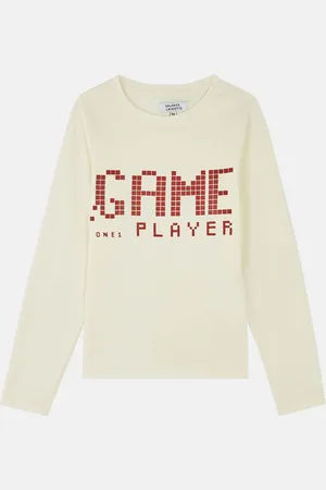 Galeries Lafayette T-Shirt Tanguy ML imprimé écru