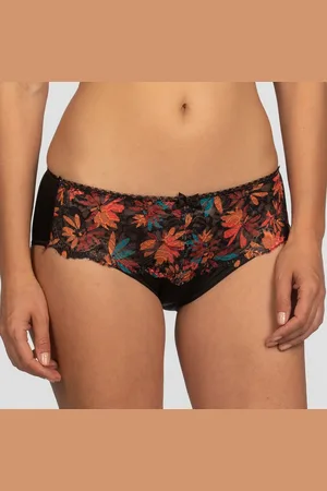 Playtex Culotte Flower Elegance marron/noir